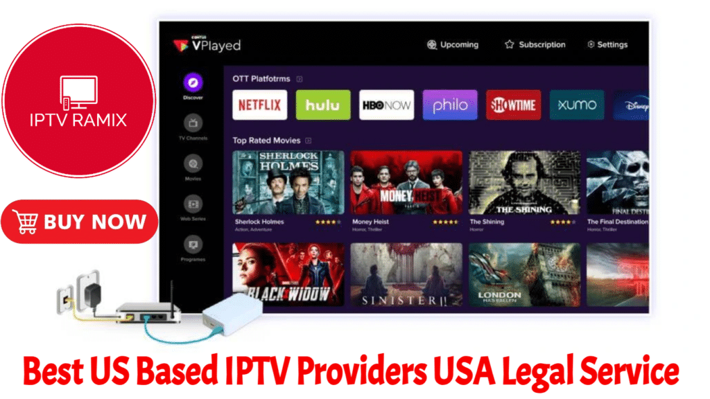 Best US Based IPTV Providers 2025