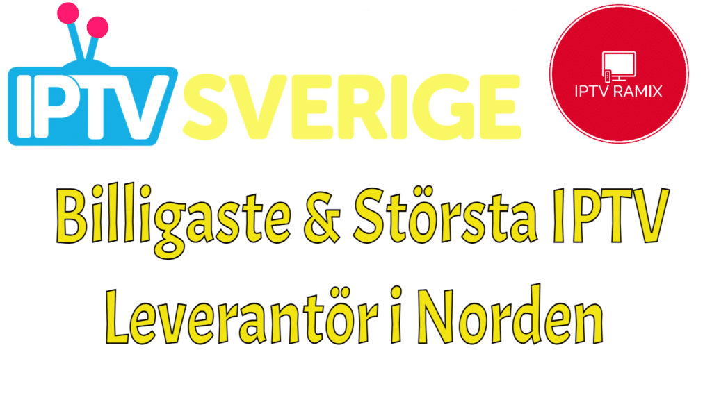 Billigaste & Största IPTV-leverantör i Norden