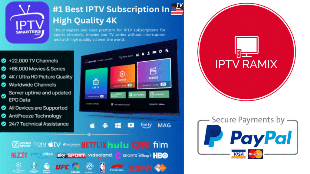 Best 4K IPTV USA Subscription
