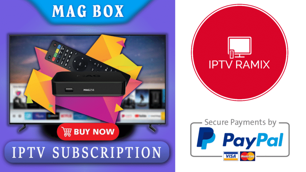 IPTV Smarters Pro For MAG BOX Subscription