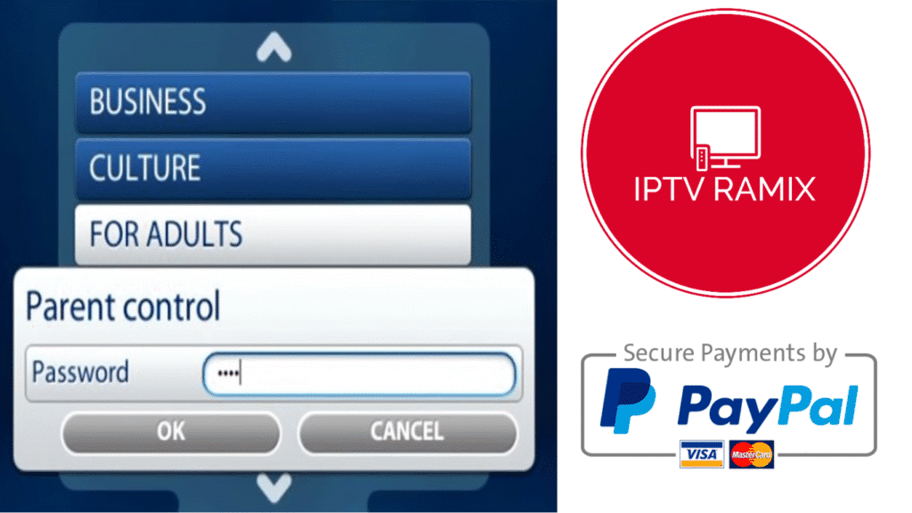 Parental Control Password For IPTV