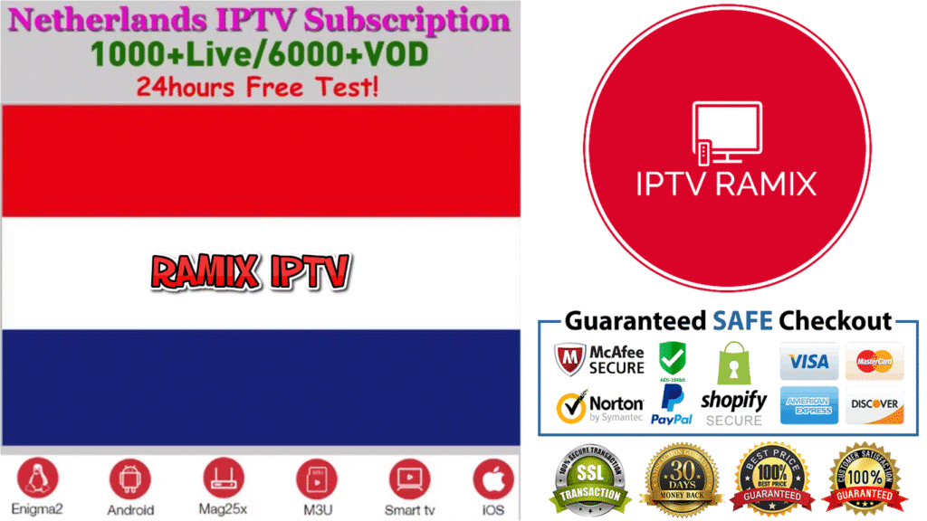 IPTV Netherlands Subscription 2026